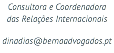 Consultora e Coordenadora das Relações Internacionais dinadias@bernaadvogados.pt